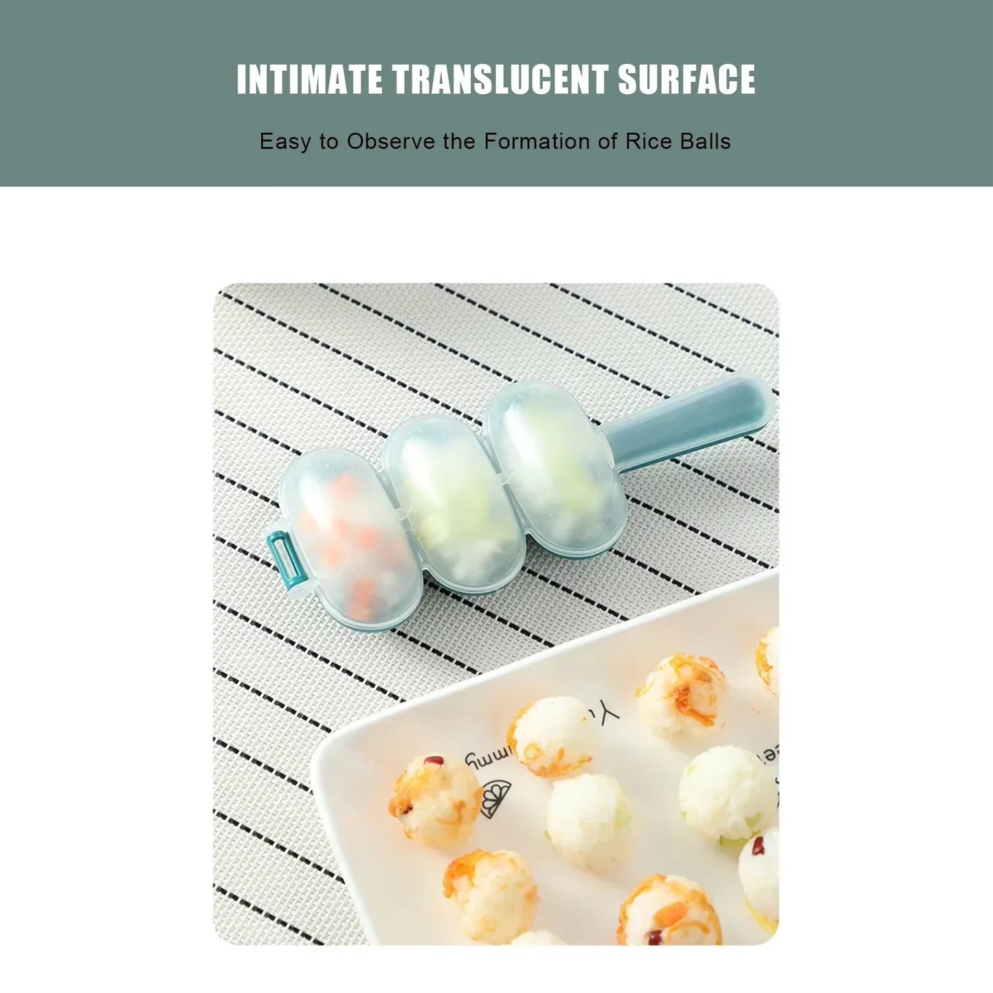 1PC Creativity Rice Ball Molds Sushi Mold Maker Sushi Maker Rice Mold for Children'S Rice Production