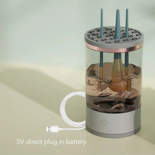 Electric Makeup Brush Cleaner Machine Automatic Brush Cleaner Machine Electric Cosmetic Automatic