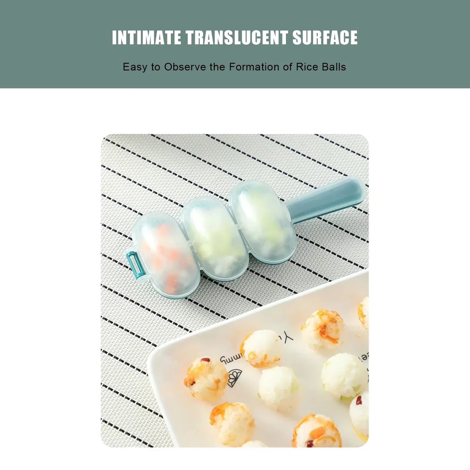 1PC Creativity Rice Ball Molds Sushi Mold Maker Sushi Maker Rice Mold for Children'S Rice Production